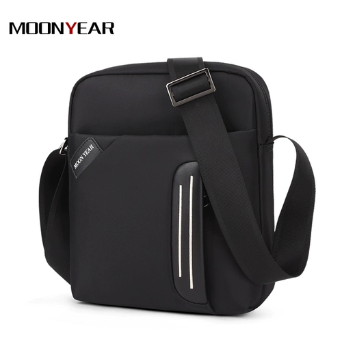 Мужская сумка на одно плечо, сумка через плечо для отдыха, водонепроницаемая небольшая сумка для путешествий, в корейском стиле, ткань оксфорд