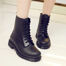 韩国时尚 防滑雨鞋 女短筒冬低帮水鞋 水靴成人 新款 女雨靴 马丁胶鞋