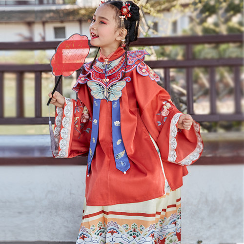 本格原创改良汉服女童