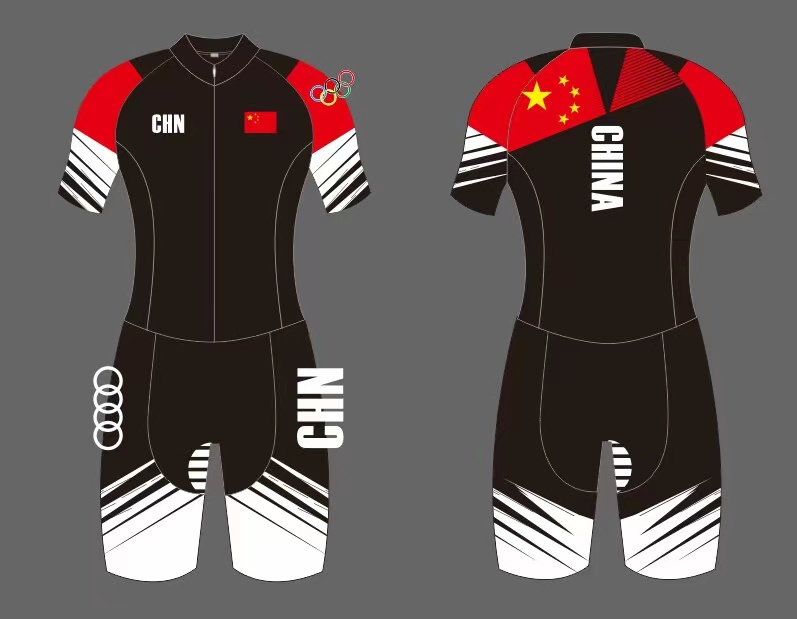 儿童速滑服极客狮速干透气排汗服图片