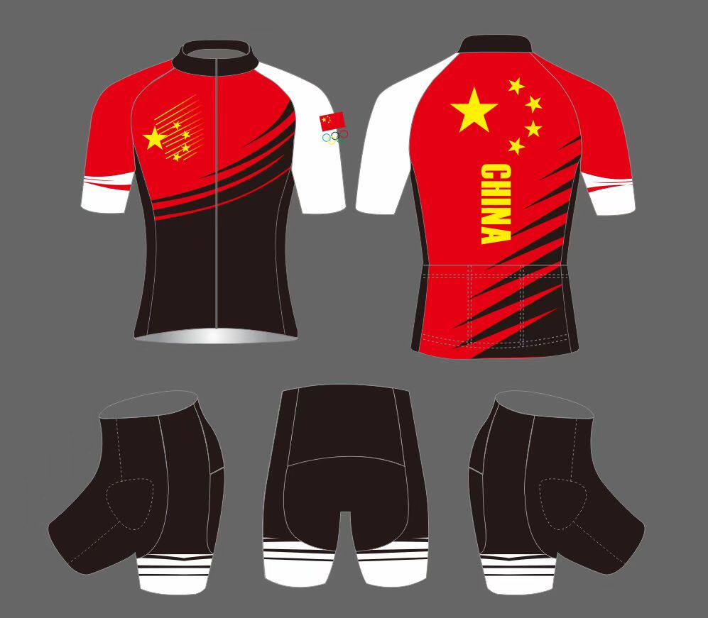 中国成人少年儿童短袖分体速滑服图片