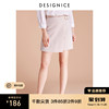 Disainisi spring and autumn black skirt Korean Edition spring and autumn Self cultivation Show thin Short skirt A word skirt Little