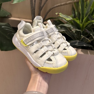 IFME童鞋2025春季新款儿童户外防滑运动包头凉鞋魔术贴溯溪鞋