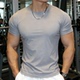 户外运动健身上衣跑步训练短袖 男士 T恤速干衣男 新款 夏季