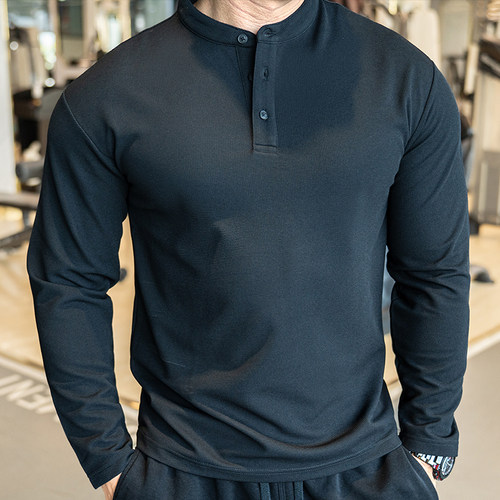 长袖透气男士秋冬款衣服