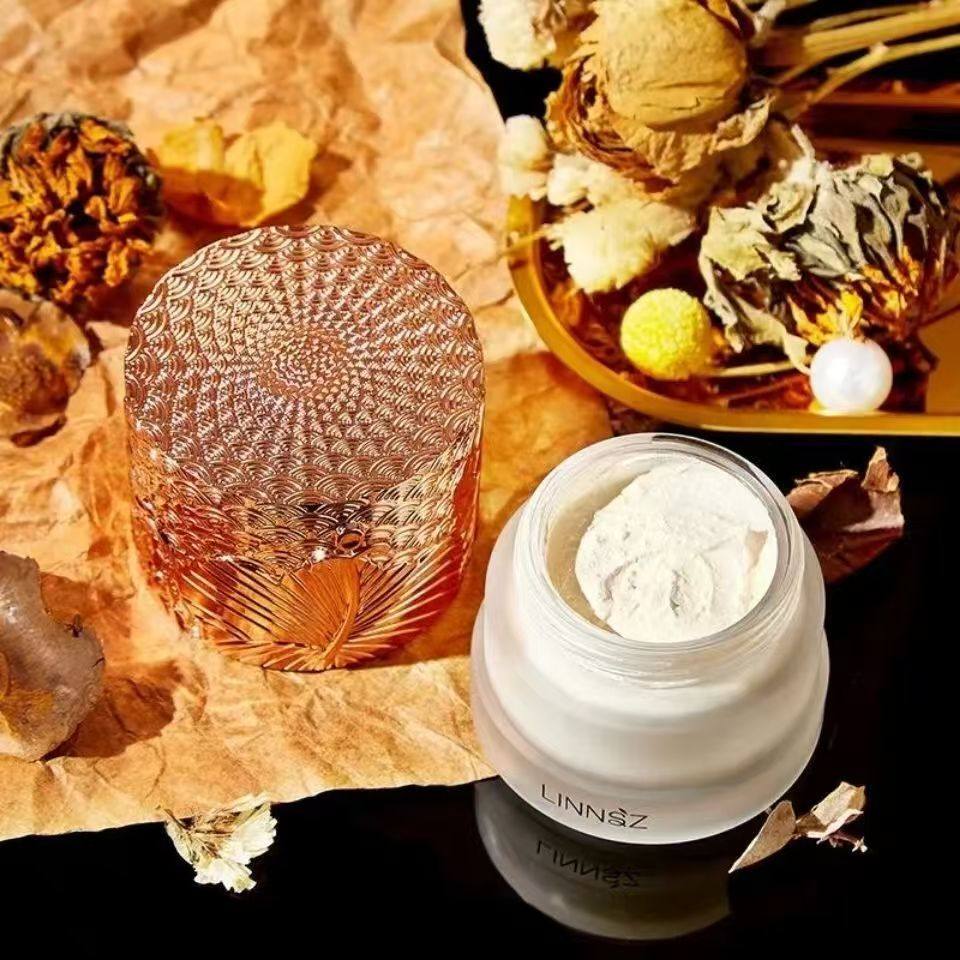 正品琳妆灵芝珍珠冻龄贵妇膏保湿紧致面霜美颜素颜霜护肤养肤面霜