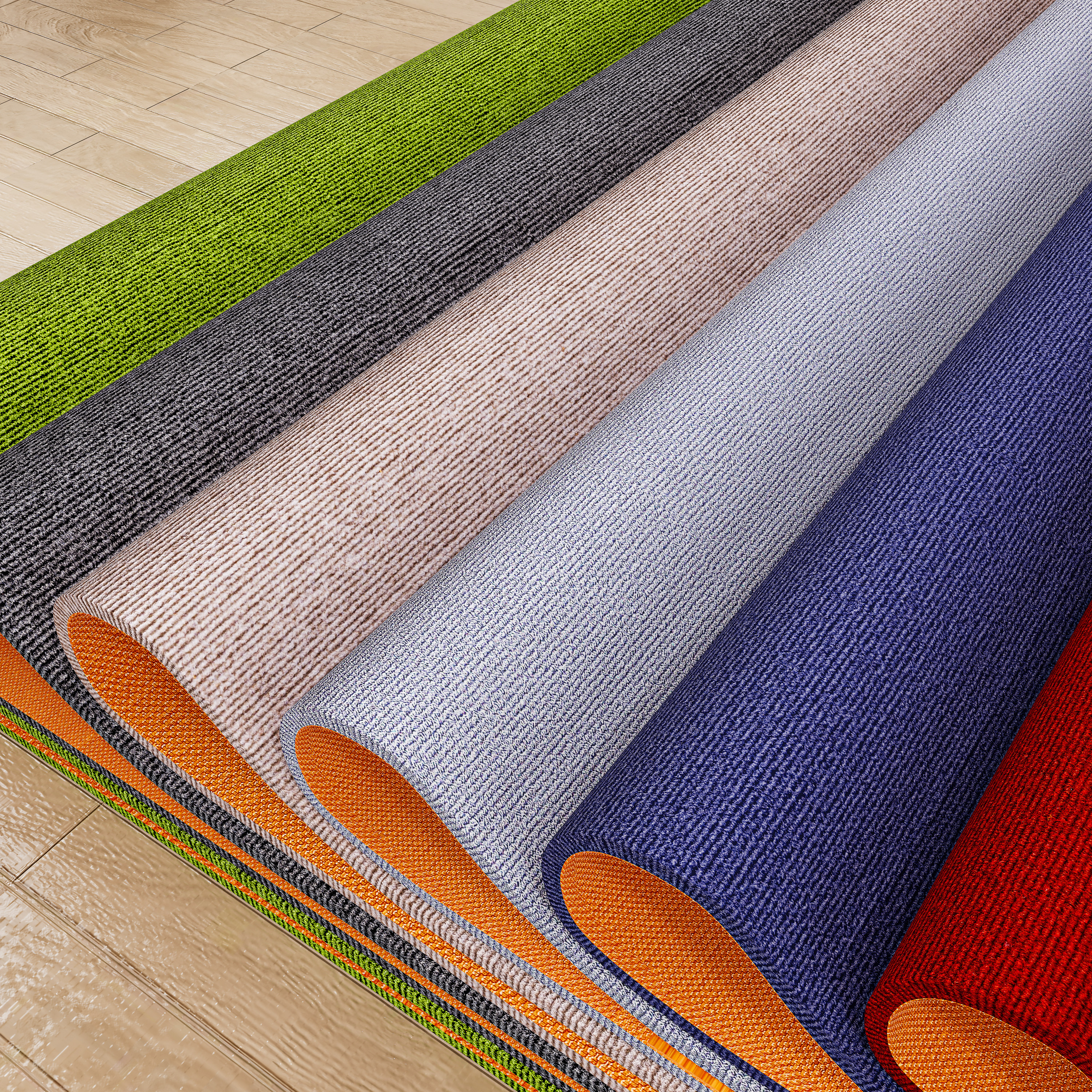 地毯整铺定制家用商用入户门客厅卧室防滑防潮耐磨耐脏地垫可裁剪