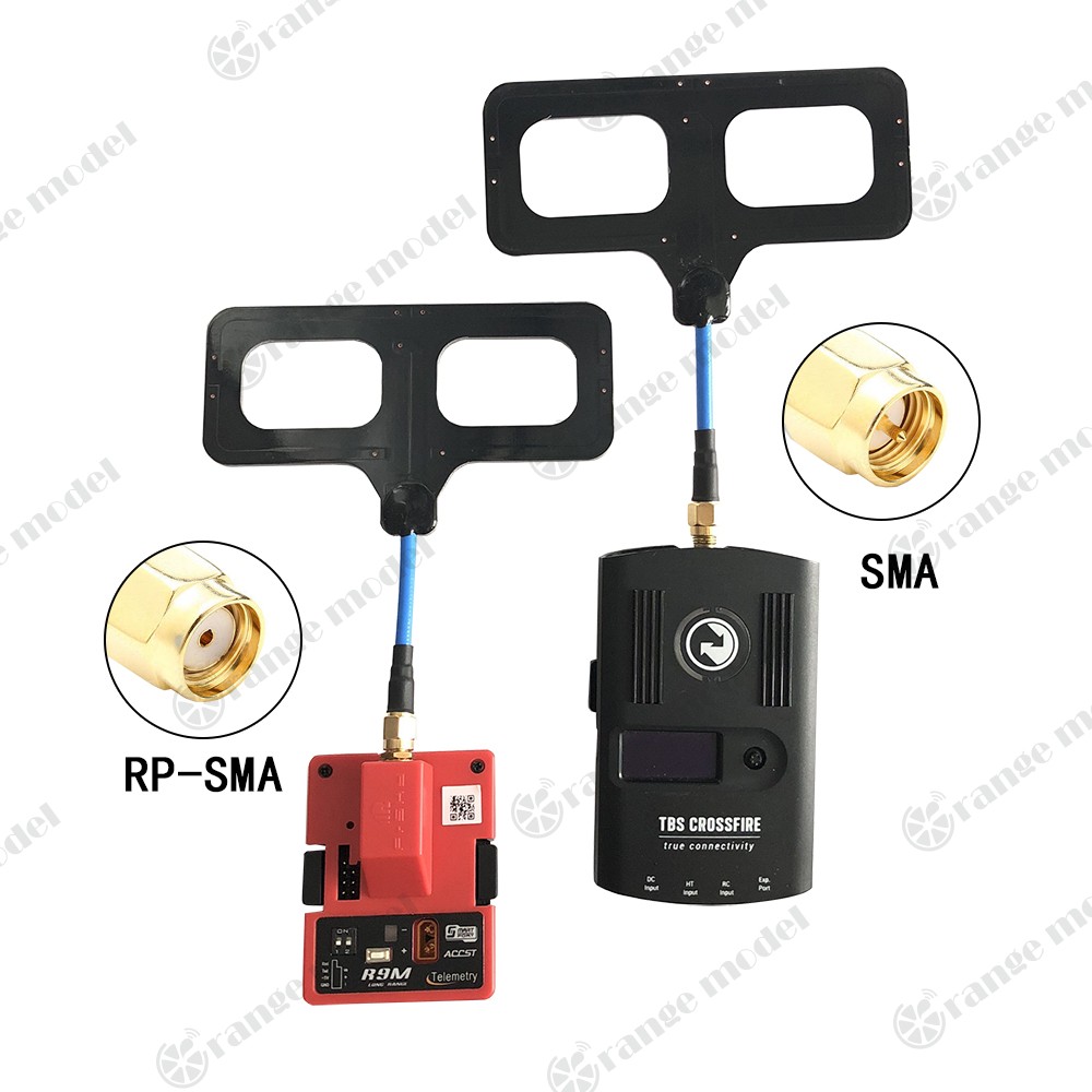 Frsky 915MHz R9M lite TBS 模块增程天线 黑羊 moxon 莫克森 R9M
