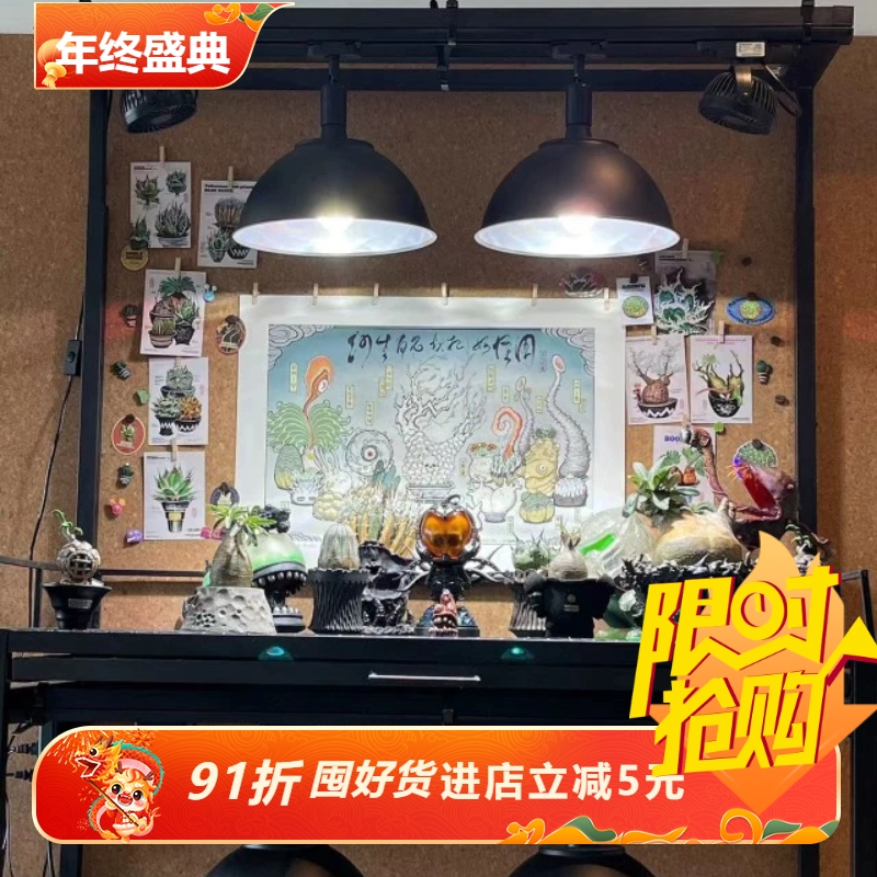 FOUND ROUNDxGASTOY块根妖怪图块根植物氛围家庭装饰画微喷版画