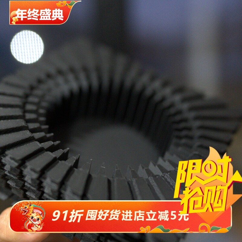 超帅朋克方形SIMPOTS黑胶盆底托3d打印花盆托盘承重底座花托包邮