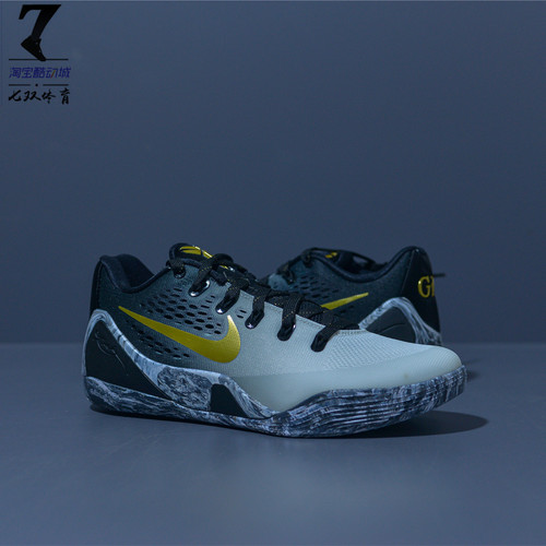 Nike科比9GiGi黑白男子篮球鞋