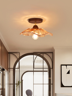 覆古风格 走廊灯 入口灯 中世纪风格 日本实木护 简单 通道灯