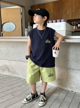 绿裤alo背心套装