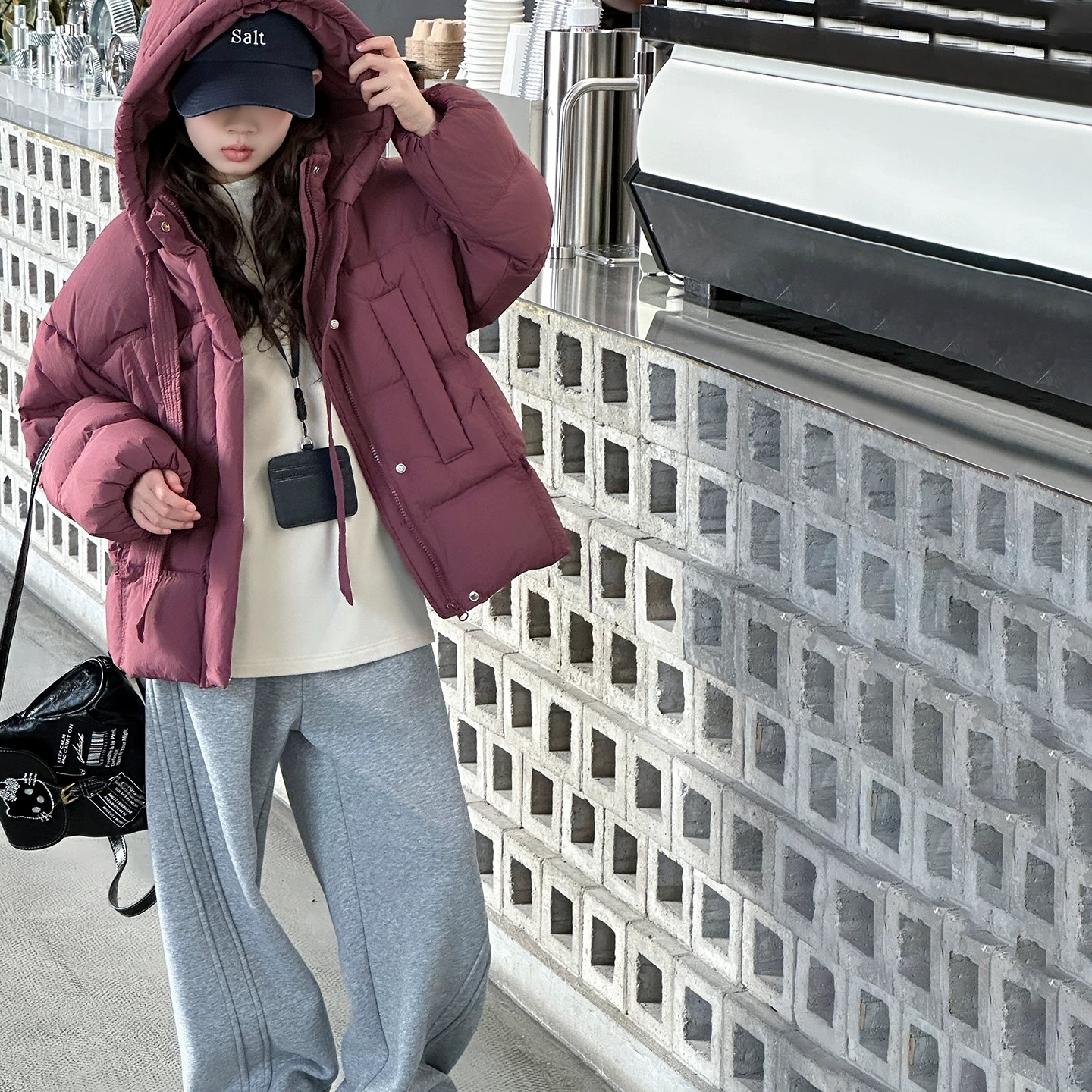 茉小可RI字母款卫衣1234