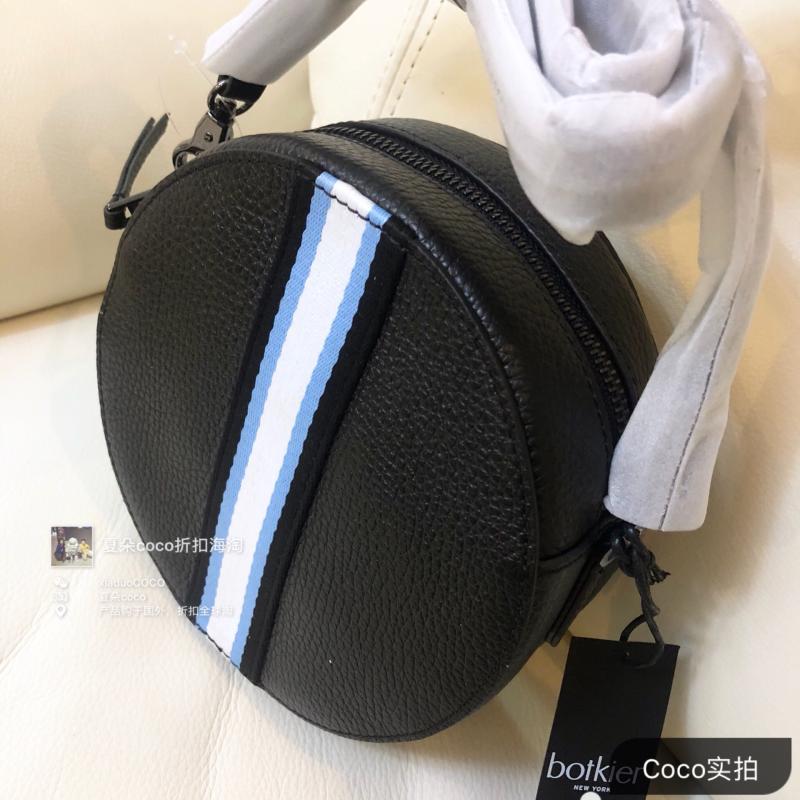 botkier牛皮美国黑色单肩包