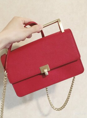 现货Botkier信封包Lennox手提单肩包斜挎包链条小包真皮黑色红色