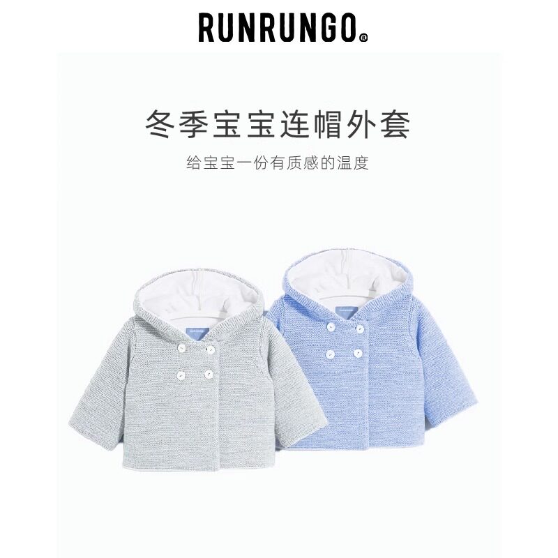 法式厚棉服runrungo特价冬