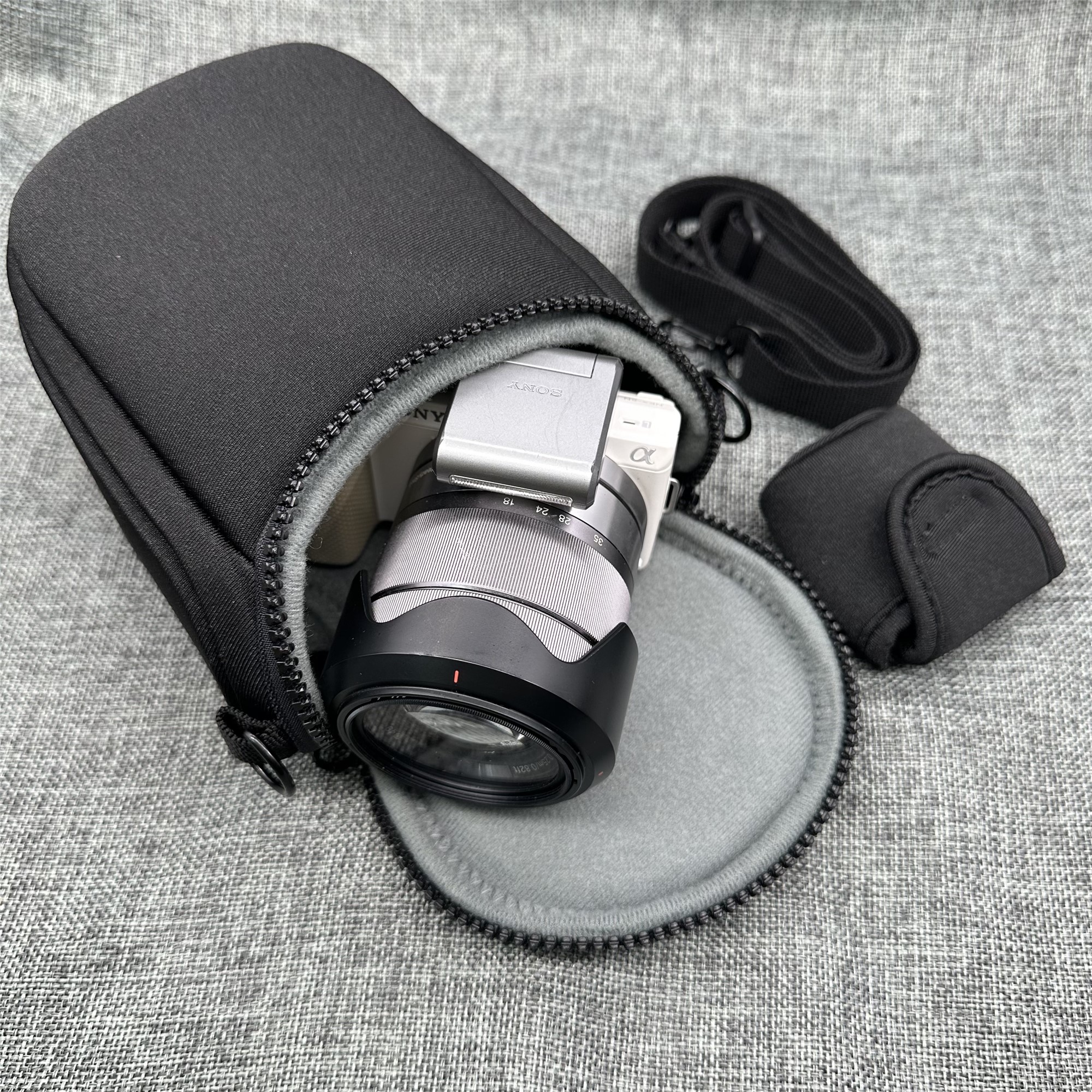 适用于索尼佳能富士微单相机包保护套内胆包单肩便携保护套