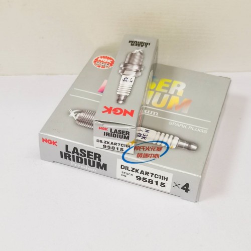 NGK双铱金火花塞DILZKAR7C11H 95815 四支装适用于本田飞度凌派