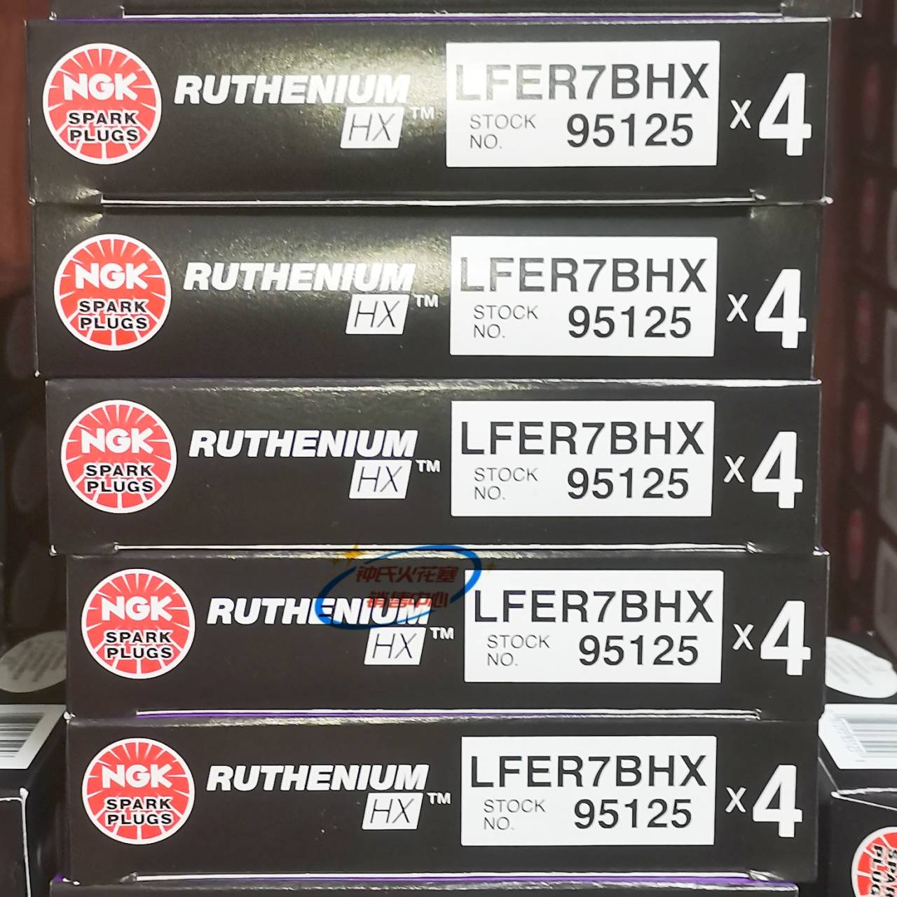 NGK钌合金LFER7BHX 95125火花塞适用奥迪保时捷大众斯柯达涡轮