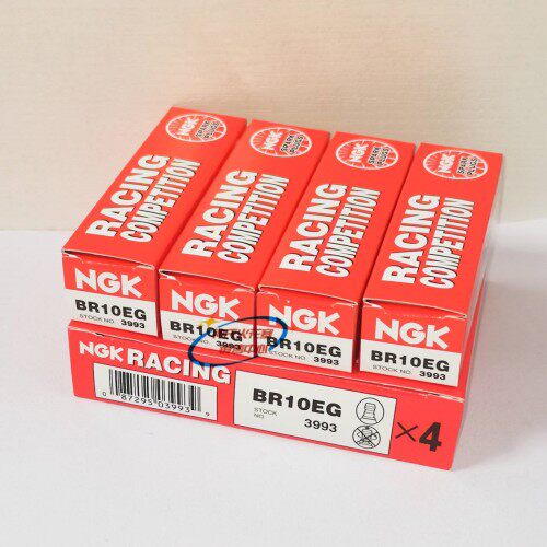 NGK红盒子火花塞BR10EG适用MX125/RS125/RX125/SX125/YZ85/YZ80LW