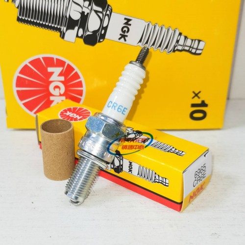 NGK电阻金火花塞CR6E适用金巨星福星蓝巨星海王星天龙星超人GN125