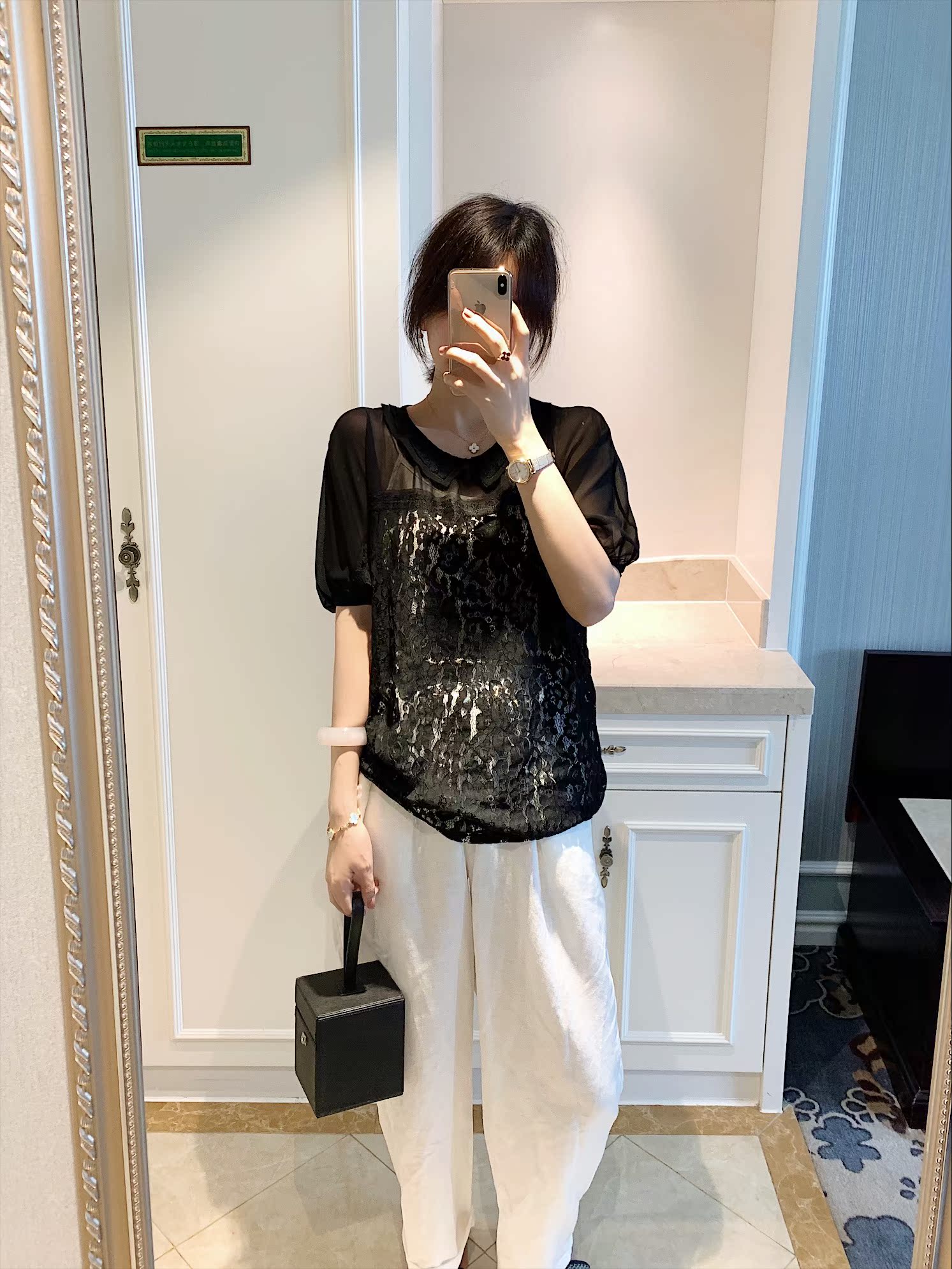 【雷卡家轻奢】蕾丝拼真丝上衣 C10170|ruв категории Женская одежда, кружева свитер/шифон рубашка - от Buy2taobao.com для оказания профессиональной услуги покупки агента Taobao