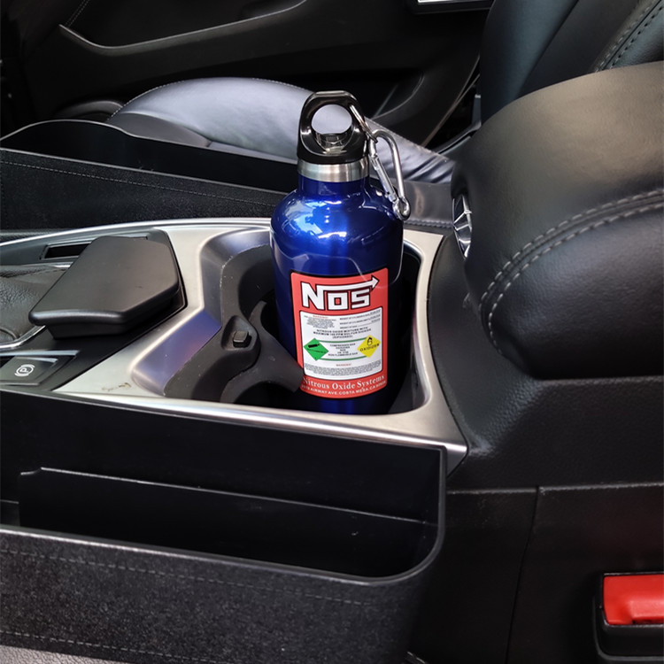 新品车载NOS氮气瓶水杯水壶大容量保温壶摩托JDM汽车改装通用配件