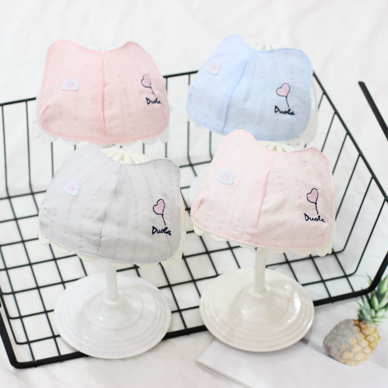 桃心蝴蝶结12月空顶包邮囟门帽