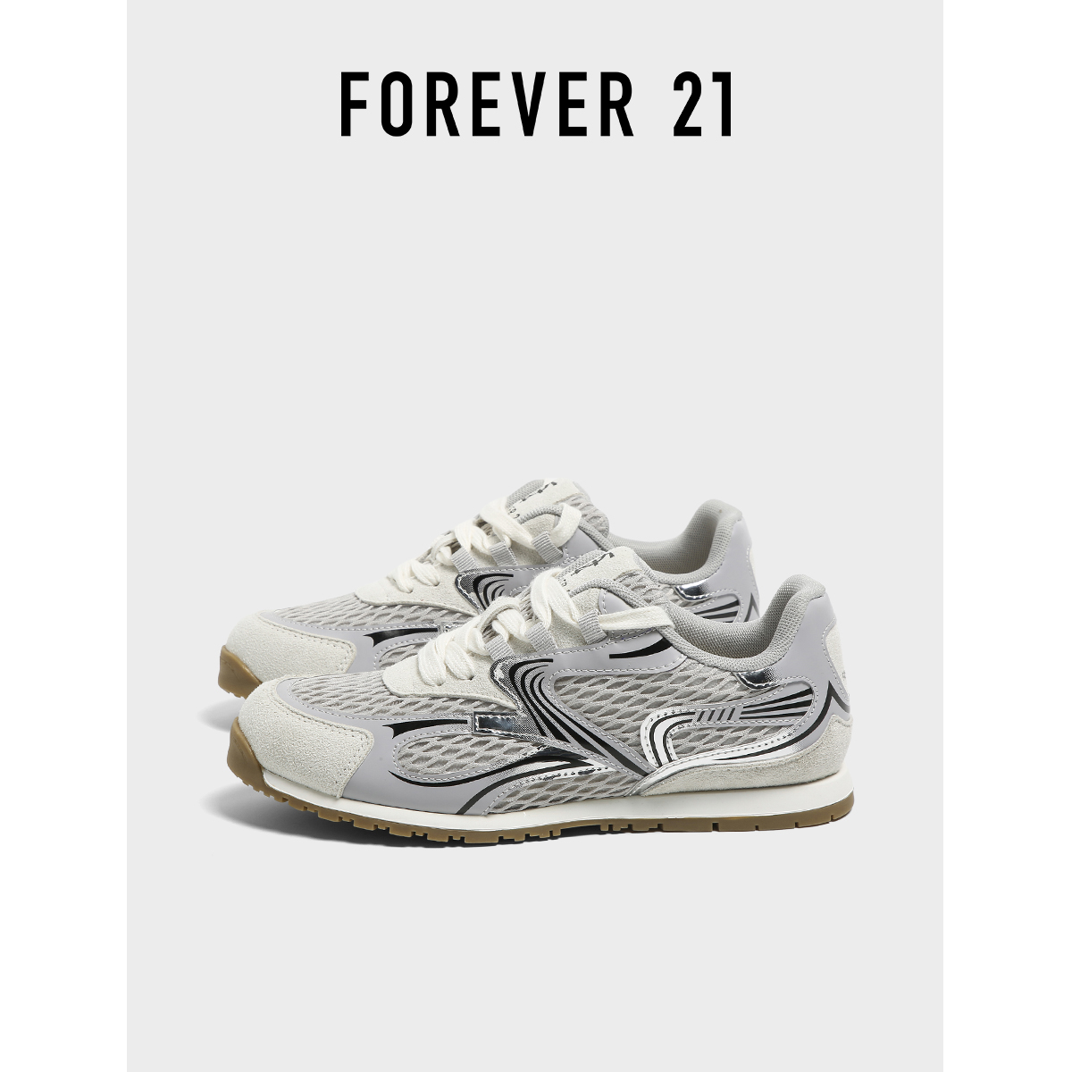 F21运动鞋女款2025新款百搭