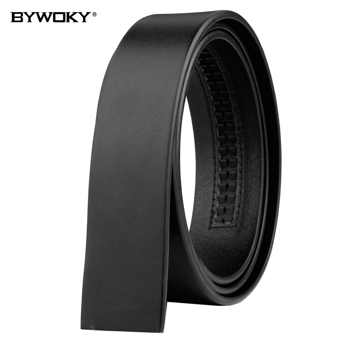 无夹层皮带男真皮不带头自动扣头层纯牛皮带条无头单带身无扣腰带