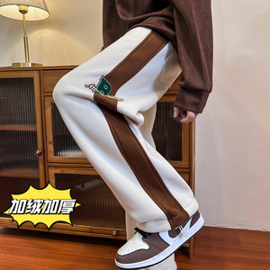 冬季加绒加厚保暖休闲裤 男女中性 kk342 p55控69图片