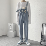 春夏男女破洞背带裤连体裤712-BD50P75，男装牛仔裤，星座712