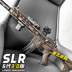 博涵六代SLR3.0电动玩具枪男孩下场训练m416火控连发模型cs发射器