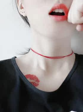 chocker绳子网红饰品新款女项链
