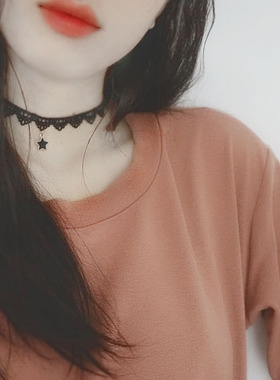 choker脖子饰品黑色女项圈颈链