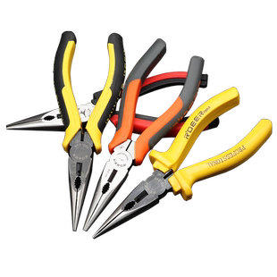 香港飞鹿6寸尖嘴钳子铬钒钢多功能电工钳五金工具尖口尖咀尖头钳