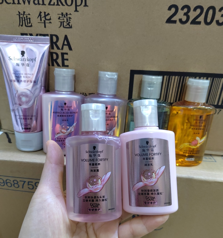 施华蔻洗护丰盈韧养小样多效修护60ml洗发水护发乳旅行装洗护套装