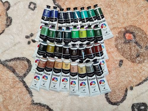 Jo sonja原管分装5ml/15ml单色自选 微缩笔涂 头雕笔涂