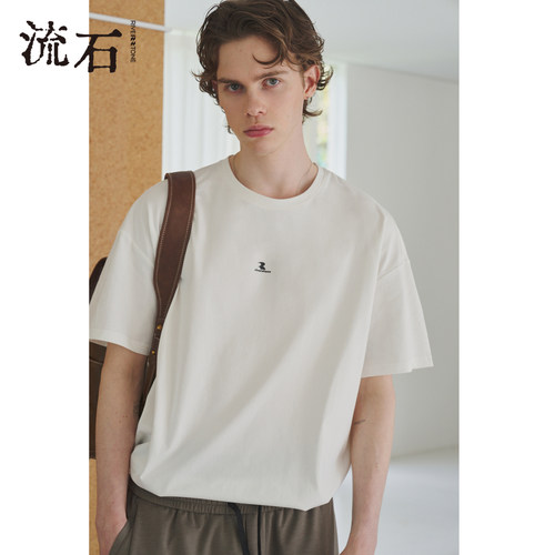 商场同款流石男装防晒短袖T恤衫