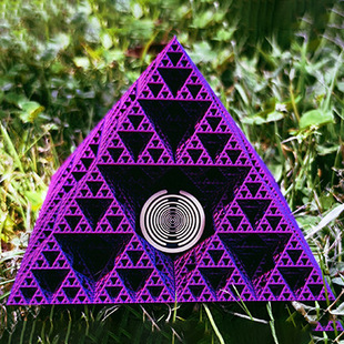 MWO偏振盘电磁多频振荡器辐射增强发生器水晶消磁修行金字塔