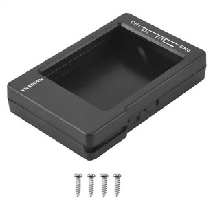 NanoVNA 2.8寸网络分析仪外壳 天线分析仪塑料壳 18mm
