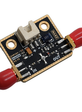 100kHz-10GHz超宽带射频放大器NBB-310 LNA 10dB增益5V供电低噪声