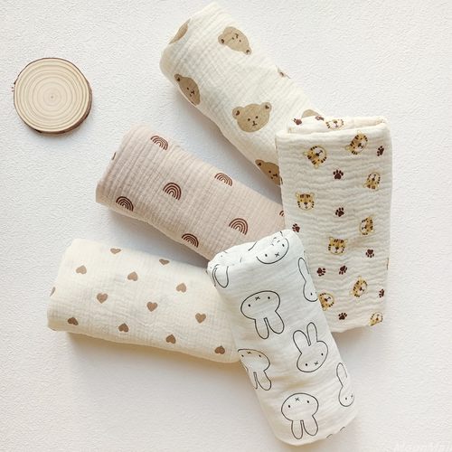 a类纯棉邹布纱布包单巾浴巾盖毯