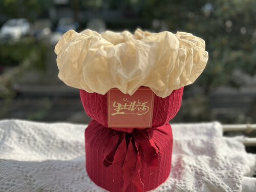 花束包装半成品免包装婚礼鲜花包装圆形花束小香风包花神器外壳