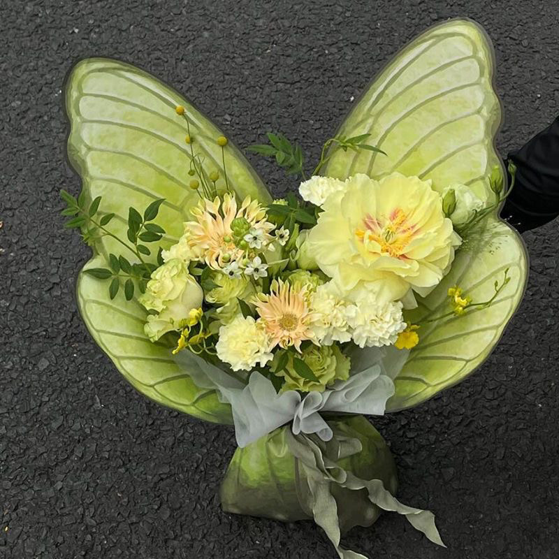 高级蝴蝶diy节日花束鲜花零食材料包装纸情人节轻奢全套摆地摊,鲜花速递/花卉仿真/绿植园艺,花艺包装盒,淘宝优惠券,粉丝福利购,淘宝优惠卷