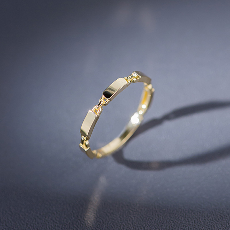 清木丨CaTwo光面戒指男女可戴