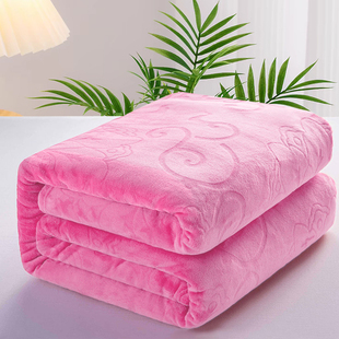 冬季加厚法兰绒床单双面珊瑚绒毛毯子午睡学生宿舍盖毯三件套铺床