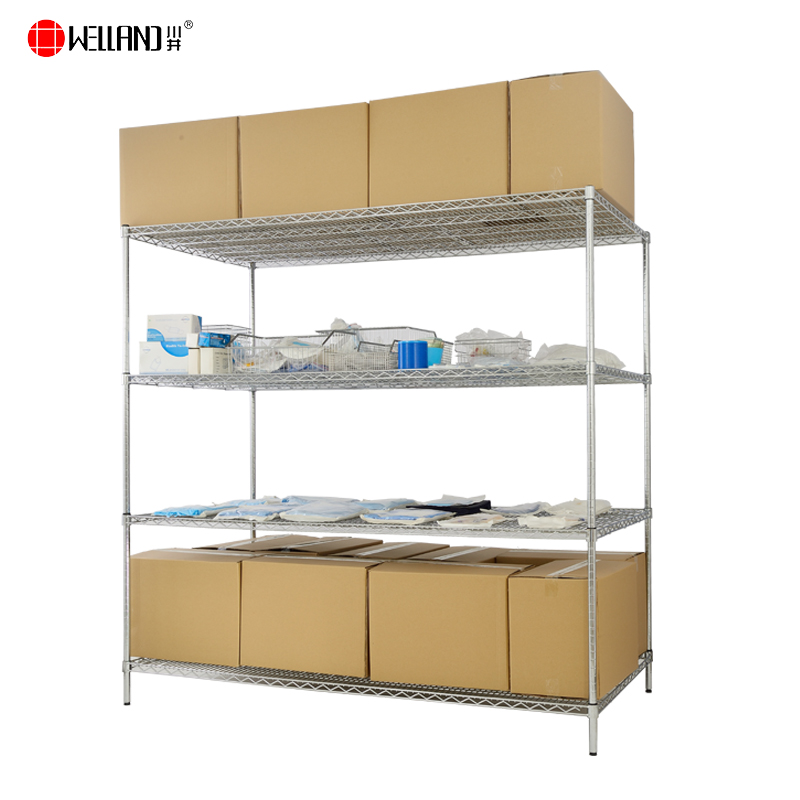 镀铬线网货架网层置物架物料架