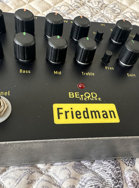 复制friedman BE-OD双通道高增益失真手工摇滚重金属单块效果器
